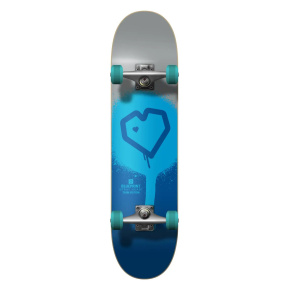 Blueprint Spray Heart V2 Skateboard Completo (7.75"|Plata) Blueprint Spray Heart V2 Skateboard Completo (7.75"|Plata)