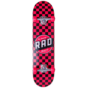 Juego de patinetas RAD Checkers (7.75"|Rojo)