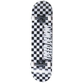 Speed Demons Checkers Skateboard Set (7"|Negro/Blanco)