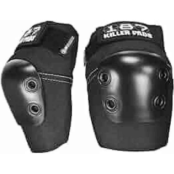 187 Killer Pads Slim Elbow - L ADULT Black