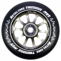 Rueda negra Metal Core Thunder 110 mm