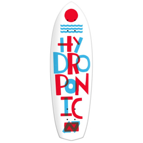 Hydroponic Diamond Skateboard Cruiser Deck (32"|Tip White)