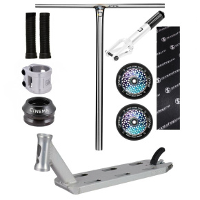 Freestyle koloběžka Divine X Longway Kaiza stříbrná Freestyle koloběžka Divine X Longway Kaiza stříbrná