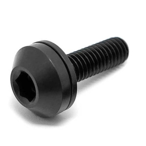 Perfil TLC/Perno de buje BMX de titanio Madera (14 mm | Negro)