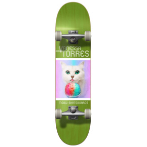 Meow Pro Skateboard Completo (8"|Vanessa Torres Furreal)