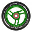 Bestial Wolf Race 100 mm rueda negro-verde