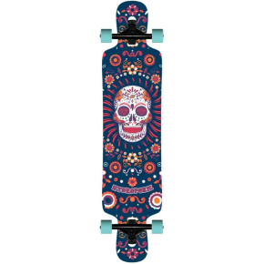 Hidroponía DT 3.0 Longboard Completo (39.25"|Calavera Mexicana Azul Marino) Hidroponía DT 3.0 Longboard Completo (39.25"|Calavera Mexicana Azul Marino)
