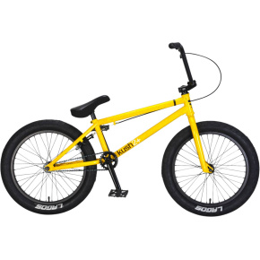 Bicicleta BMX Freestyle Mafia Kush 2+ 20" (20.4"|Salpicaduras amarillas)