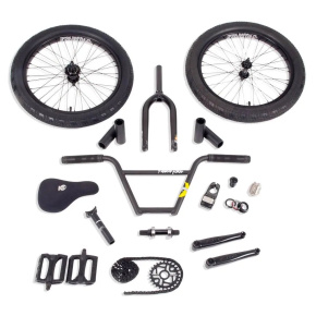 Cassette de ficción/robado V8 BMX Build Kit (negro mate | Volante a la izquierda)
