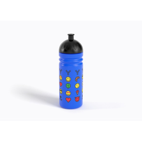 R&B Cubo Botella Yedoo Emoji 0,7 l azul