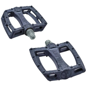 Pedales BMX Colony Fantastic 9/16" (negro/plata)