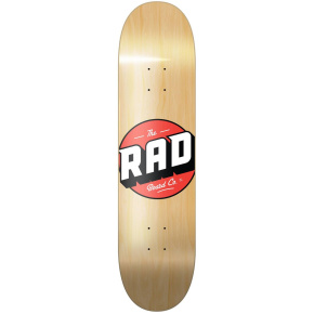 Tabla de skate RAD Solid Logo (8"|Arce natural)