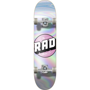 Monopatín completo progresivo con logotipo de RAD (8"|Holográfico)