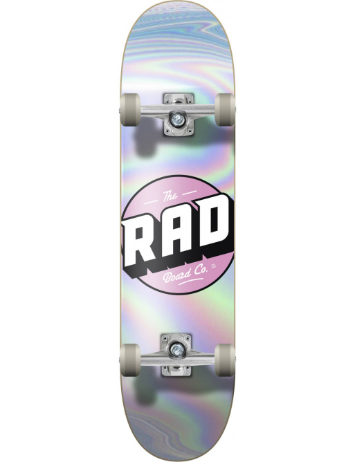 Skateboard RAD Logo Progressive 8" Holographic