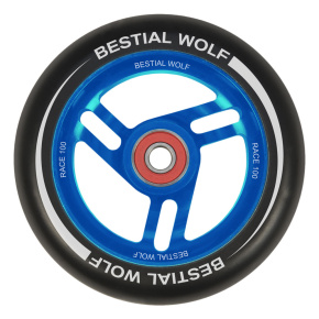 Bestial Wolf Race 100 mm rueda negro-azul