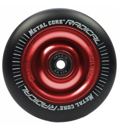 Metal Core Radical 110 mm rueda negro-rojo
