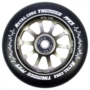 Rueda negra Metal Core Thunder 120 mm
