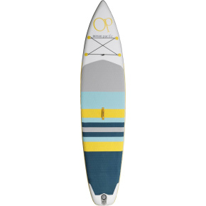 Tabla de Paddle Surf Hinchable Ocean Pacific Laguna Lite 11'6 (Blanco/Gris/Amarillo)
