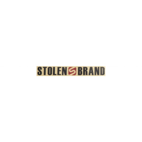 Pegatina Logo Stolen (S|Negro)