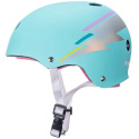 Casco Triple Eight Certified Sweatsaver S-M Teal Hologram