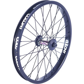 Colony Pintour 20" rueda delantera BMX (negro/arcoíris) Colony Pintour 20" rueda delantera BMX (negro/arcoíris)