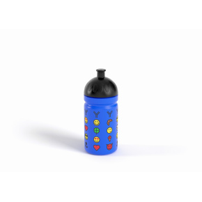 R&B Cubo Botella Yedoo Emoji 0,5 l azul