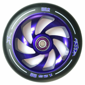 Rueda AO Espiral 125 mm púrpura