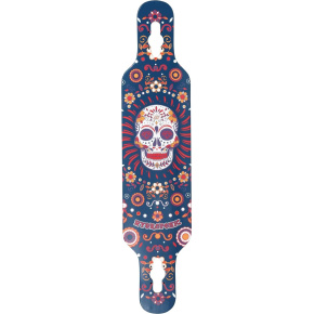 Hidroponía DT 3.0 tabla longboard (39.25"|Calavera Mexicana Azul Marino) Hidroponía DT 3.0 tabla longboard (39.25"|Calavera Mexicana Azul Marino)