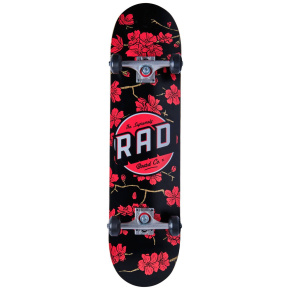 Conjunto de monopatín RAD Cherry Blossom (7.75"|Negro) Conjunto de monopatín RAD Cherry Blossom (7.75"|Negro)