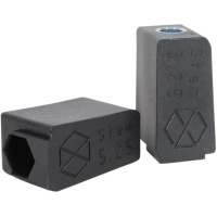 Extremos de cubierta Vástago nativo Negro