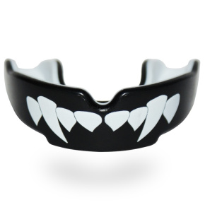 Protector dental Safe Jawz Extro Series Fangz Black