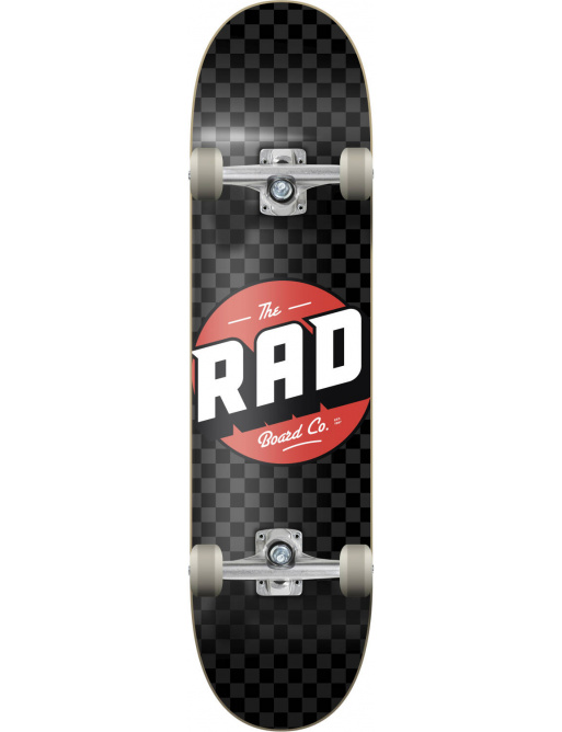 Skateboard RAD Checkers Progressive 8" Černá/Šedá