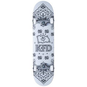Skateboard KFD Bandana Set 8 "Blanco