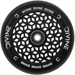 Rueda Divine negra Honeycore light 110mm / ABEC11,núcleo de aleación