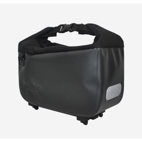 Bolsa Racktime Yves 2.0, bolsa de transporte frontal con sistema SnapIT 1.0 negro