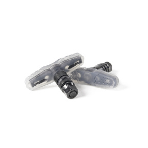 Pastillas de Freno Salt Plus Propeller BMX (Transparente/Titan) Pastillas de Freno Salt Plus Propeller BMX (Transparente/Titan)