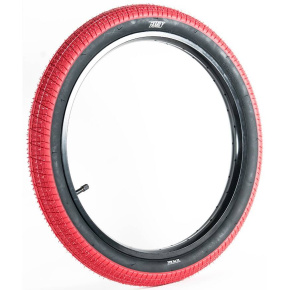Neumático BMX familiar de 20" (2.35" | Rojo)