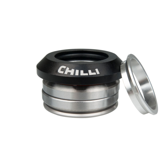 Composición de cabeza de chile negro