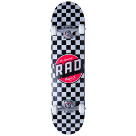Juego de patinetas RAD Checkers (7.75"|Negro)
