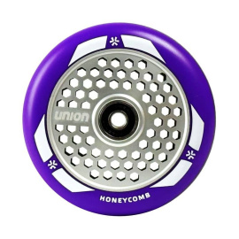 Rueda Scooter Union Honeycomb Pro 110mm Violeta/Plata