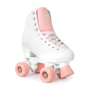 SFR Figure Adults Quad Skates - Blanco / Rosa - UK:7A EU:40.5 US:M8L9