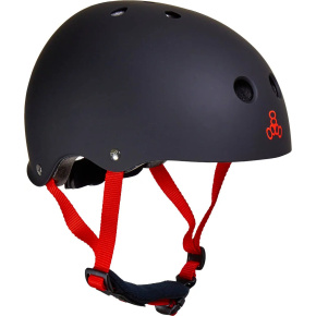 Casco infantil Triple Eight Lil 8 Pro negro mate Casco infantil Triple Eight Lil 8 Pro negro mate