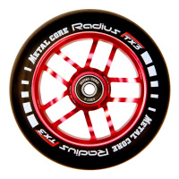 Rueda Metal Core Radius 120mm Wheel Red