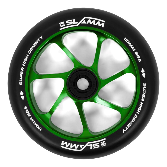 Rueda Slamm 110mm Team Negro / Verde