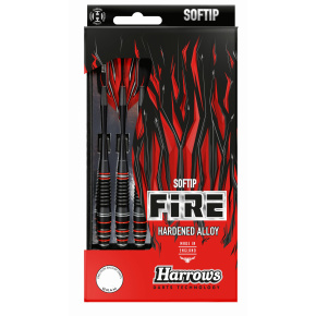 Harrows Šipky Harrows Fire High Grade Alloy soft 20g Fire H. Grade Alloy soft 20g