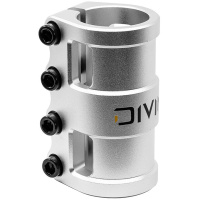 Perno Divine SCS plata / negro M6 Alu