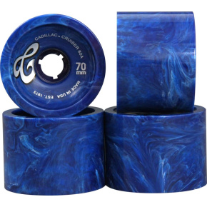 Cadillac Cruiser Longboard Wheels 4-Pack (Azul|80A) Cadillac Cruiser Longboard Wheels 4-Pack (Azul|80A)