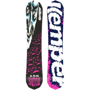 Tabla de snowboard Kemper Fantom 1991/92 (158cm|Negro)