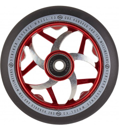 Wheel Striker Essence V3 Negro 110mm rojo