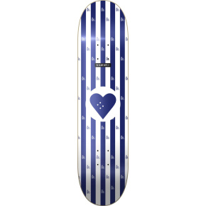 Tabla de skate con logotipo redondo Heart Supply (8.25"|Rayas)